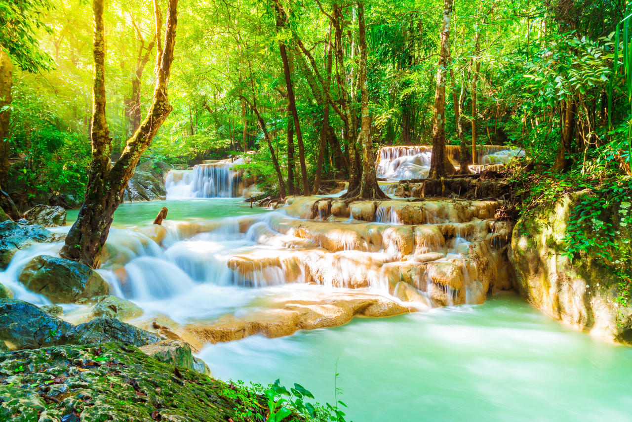 Erawan Waterfall Wallpapers