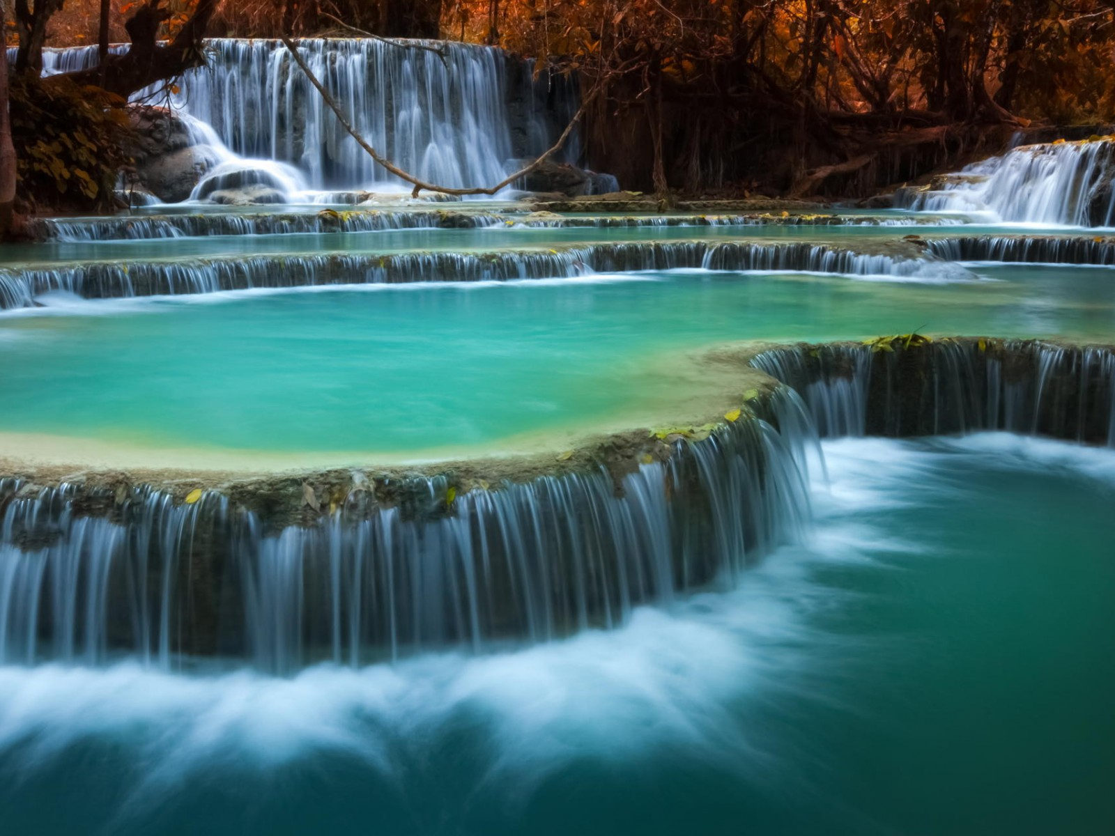 Erawan Waterfall Wallpapers