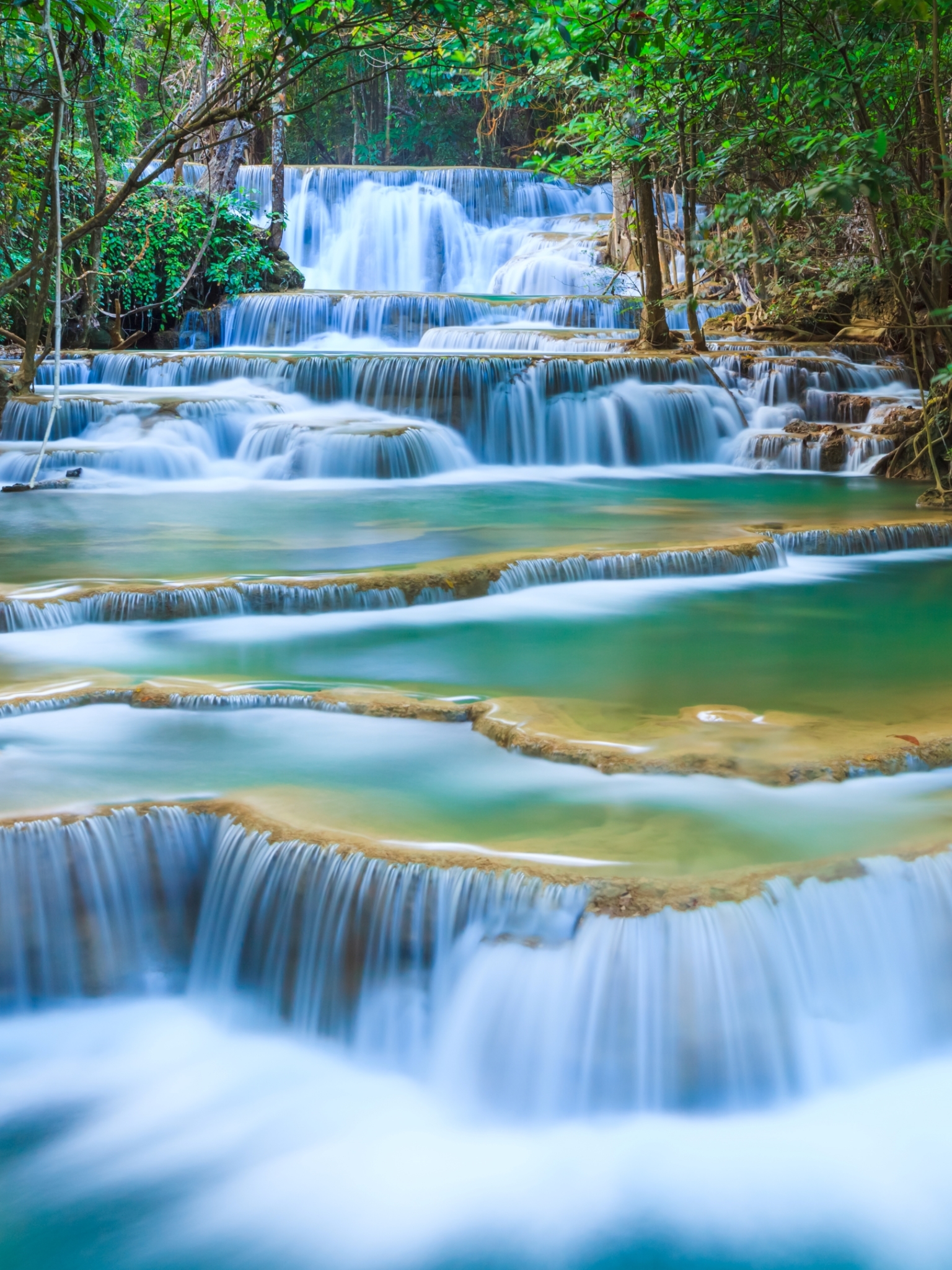 Erawan Waterfall Wallpapers