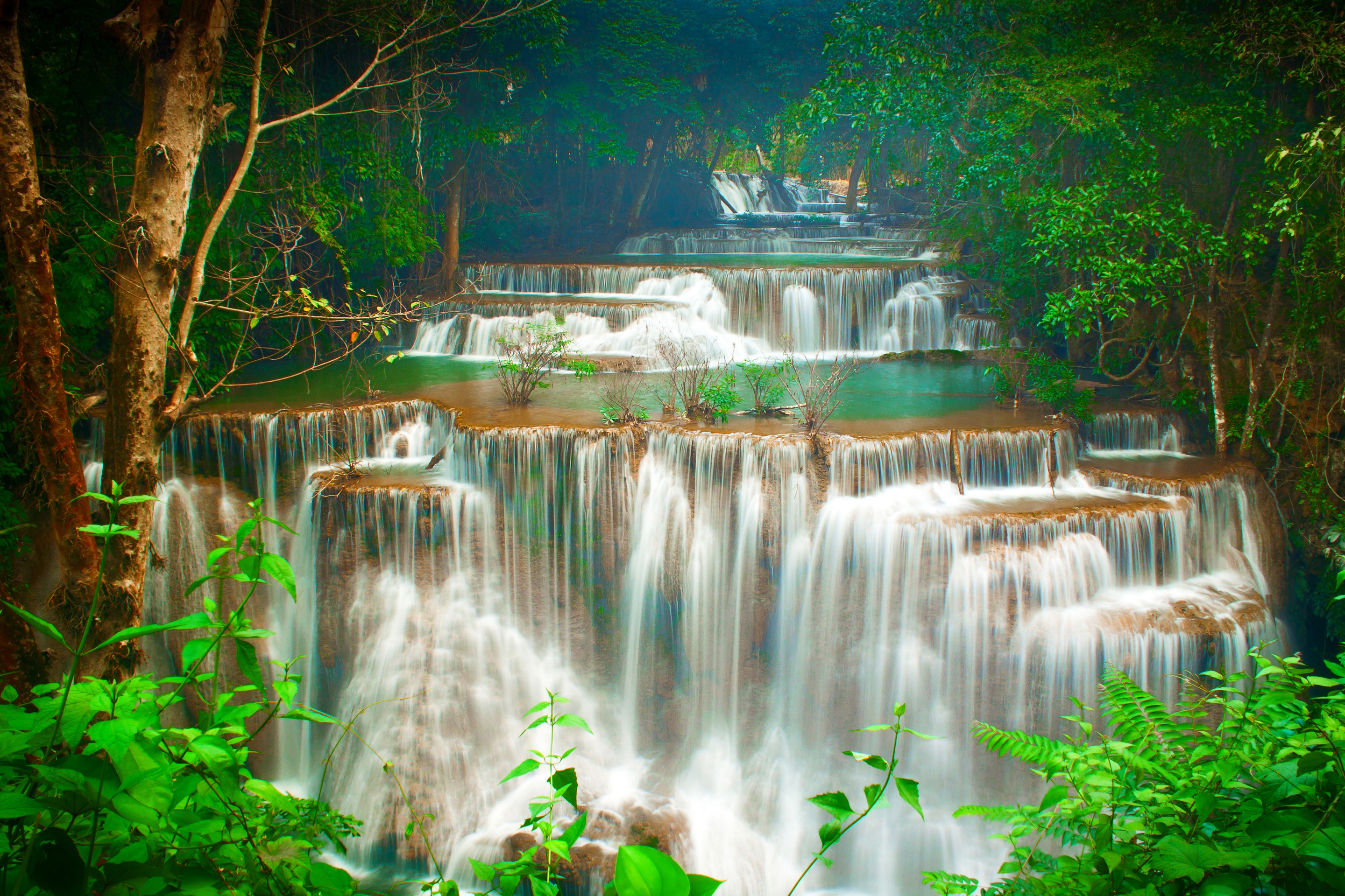 Erawan Waterfall Wallpapers