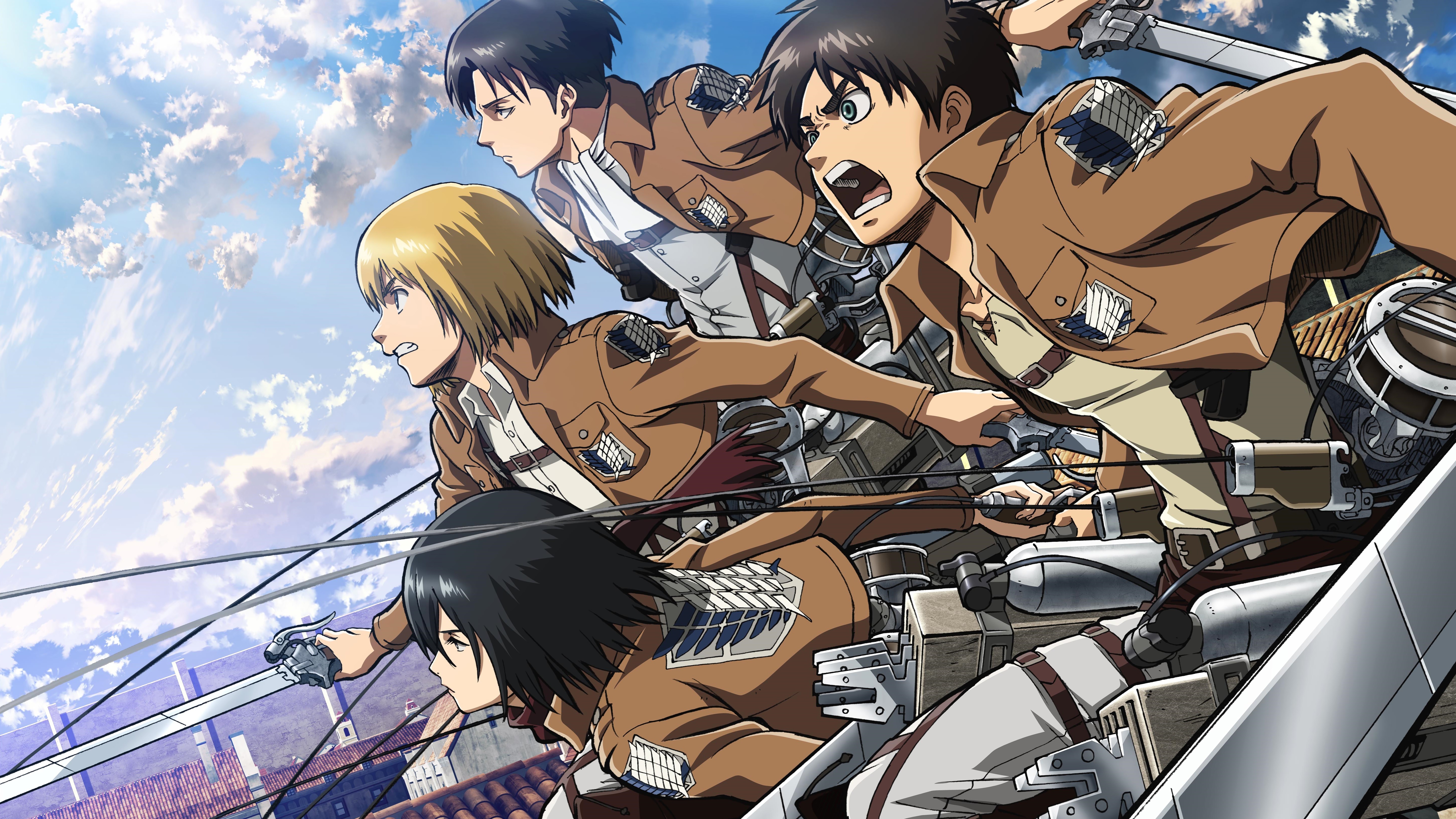 Eren Mikasa And Armin Wallpapers