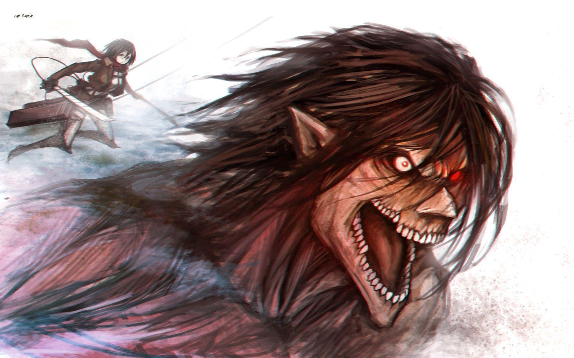 Eren Titan Form Wallpapers