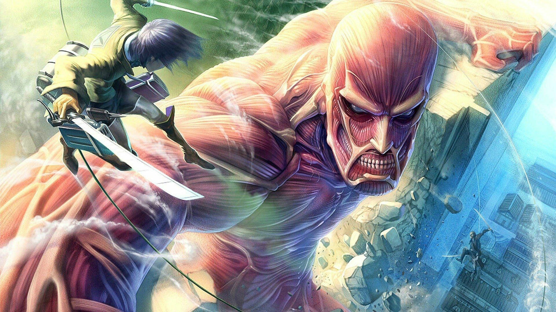 Eren Titan Form Wallpapers