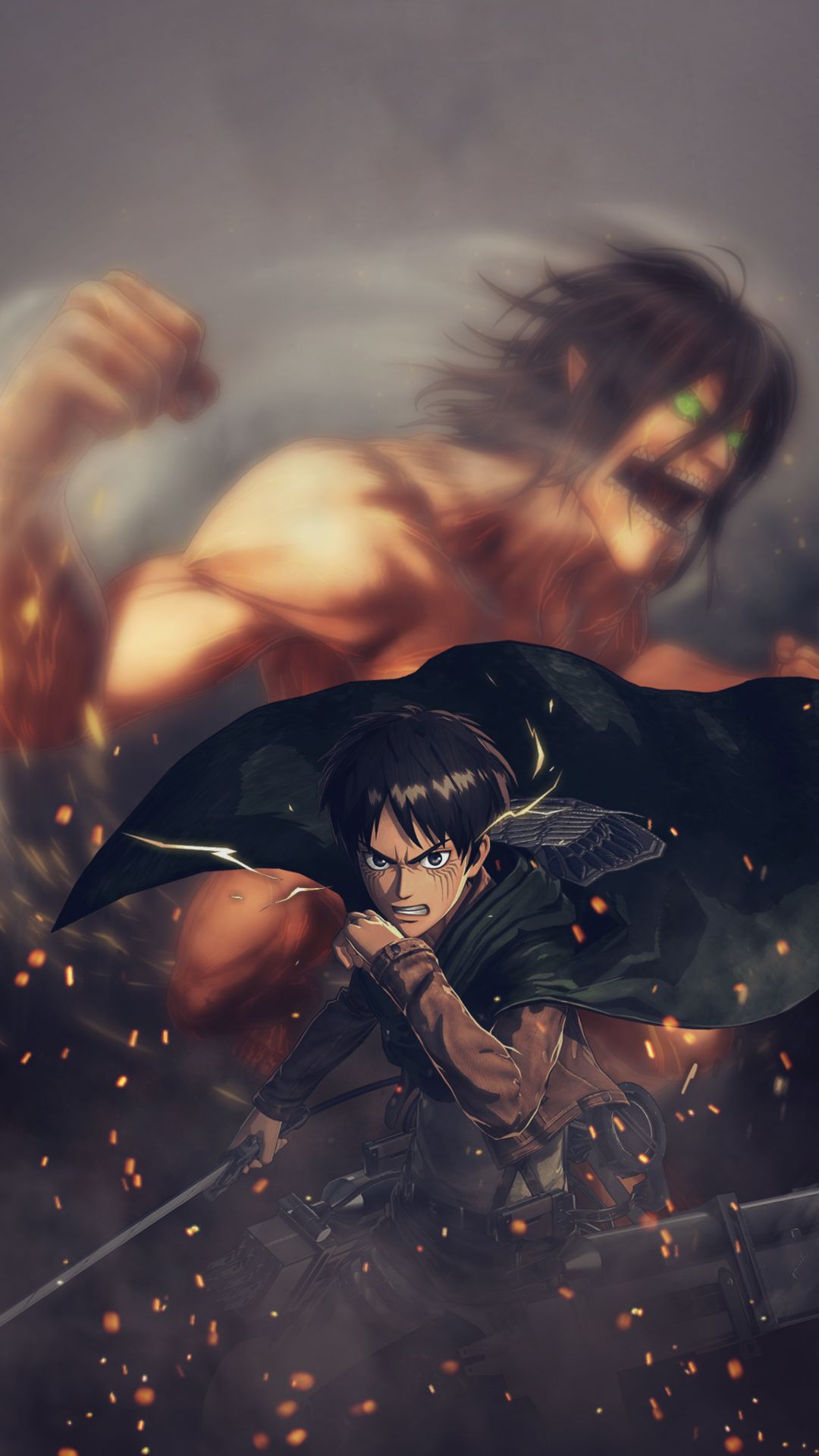 Eren Yeager Anime Art 4K Wallpapers