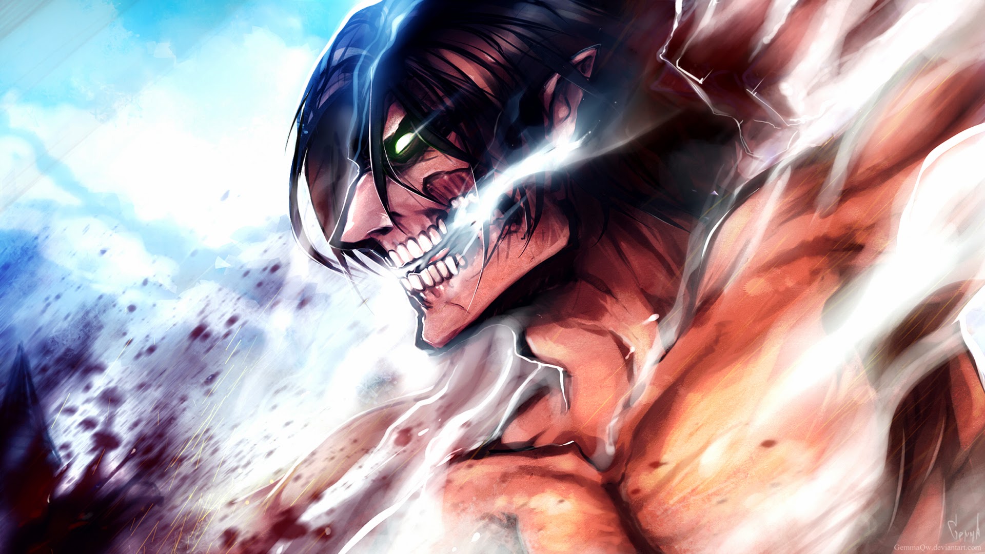 Eren Yeager Anime Art 4K Wallpapers