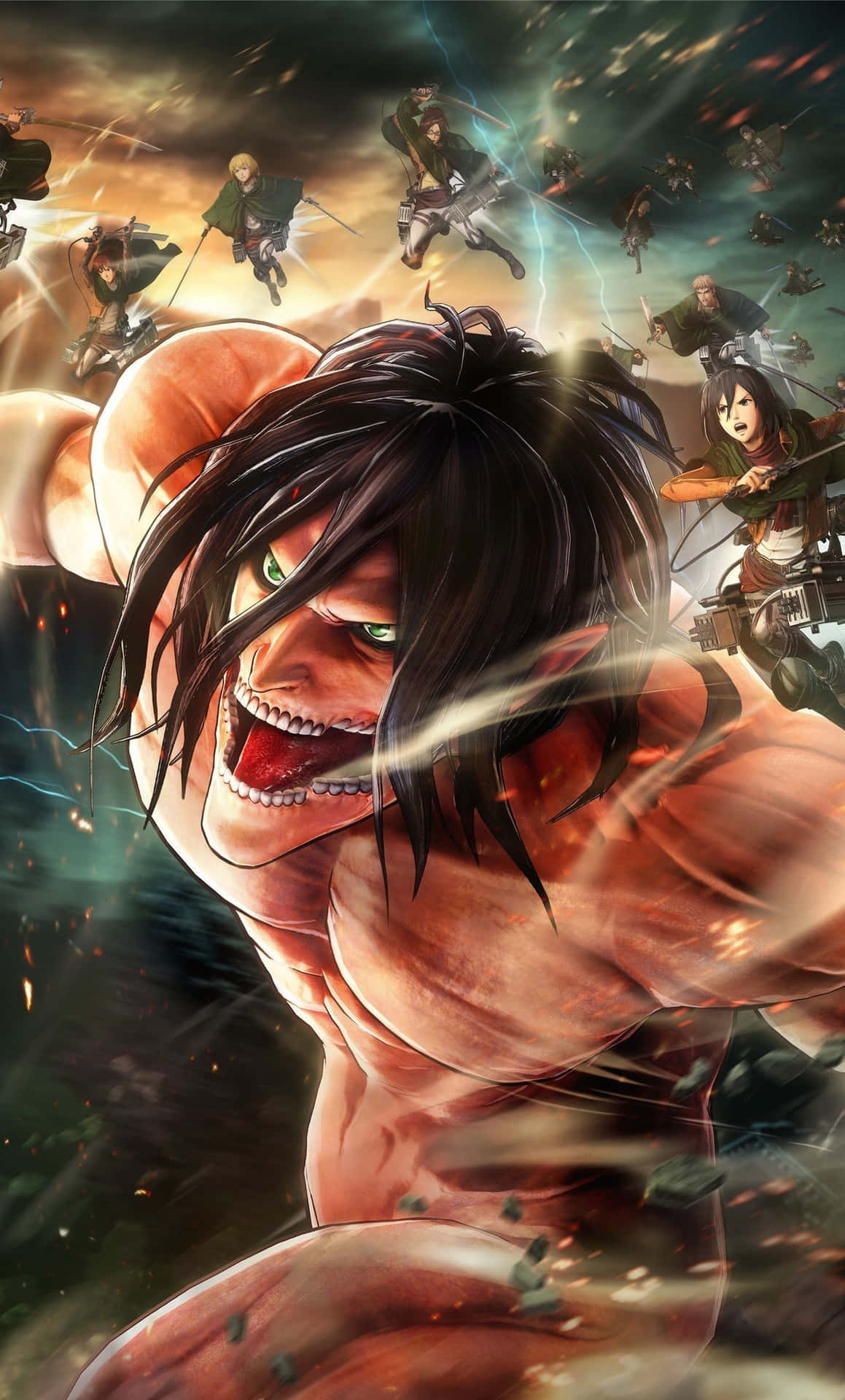 Eren Yeager Cool Attack On Titan Wallpapers