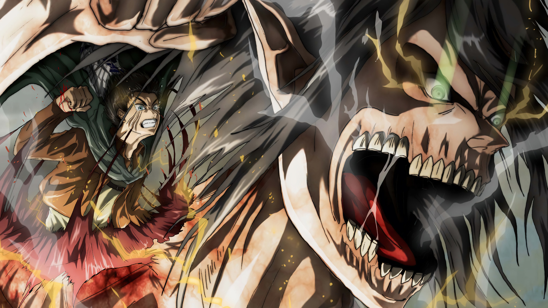 Eren Yeager Cool Attack On Titan Wallpapers