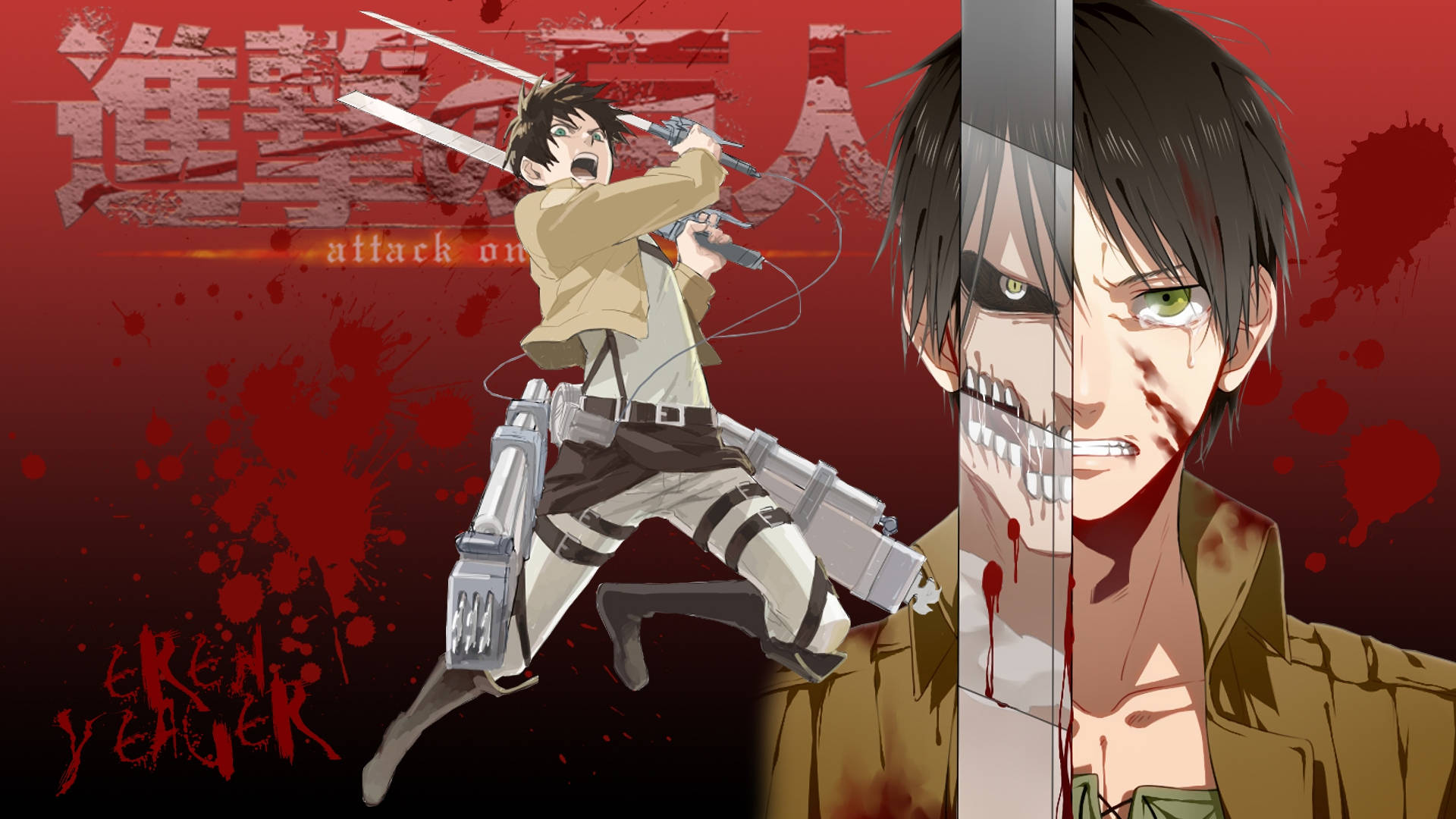 Eren Yeager Cool Attack On Titan Wallpapers