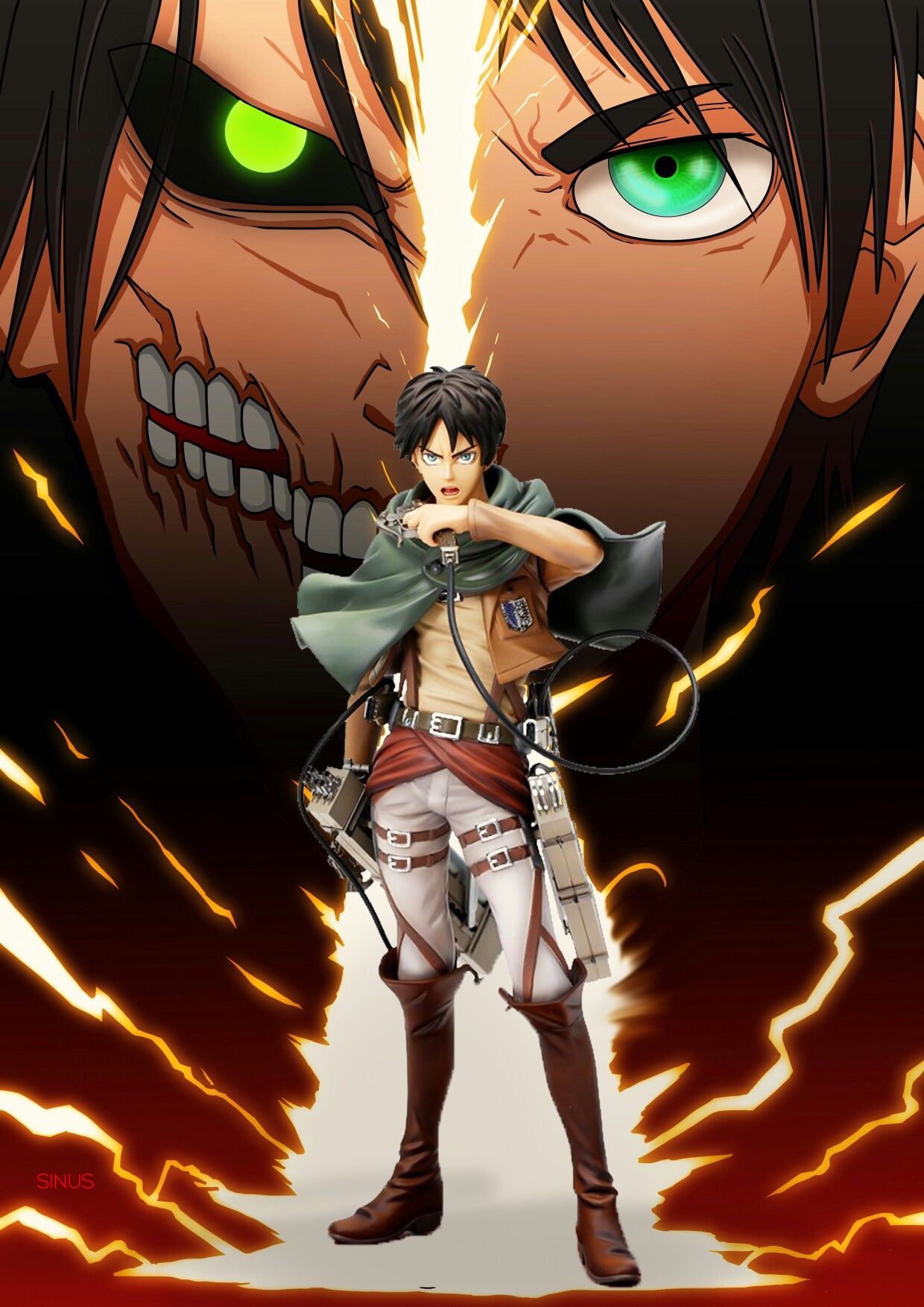 Eren Yeager Cool Attack On Titan Wallpapers