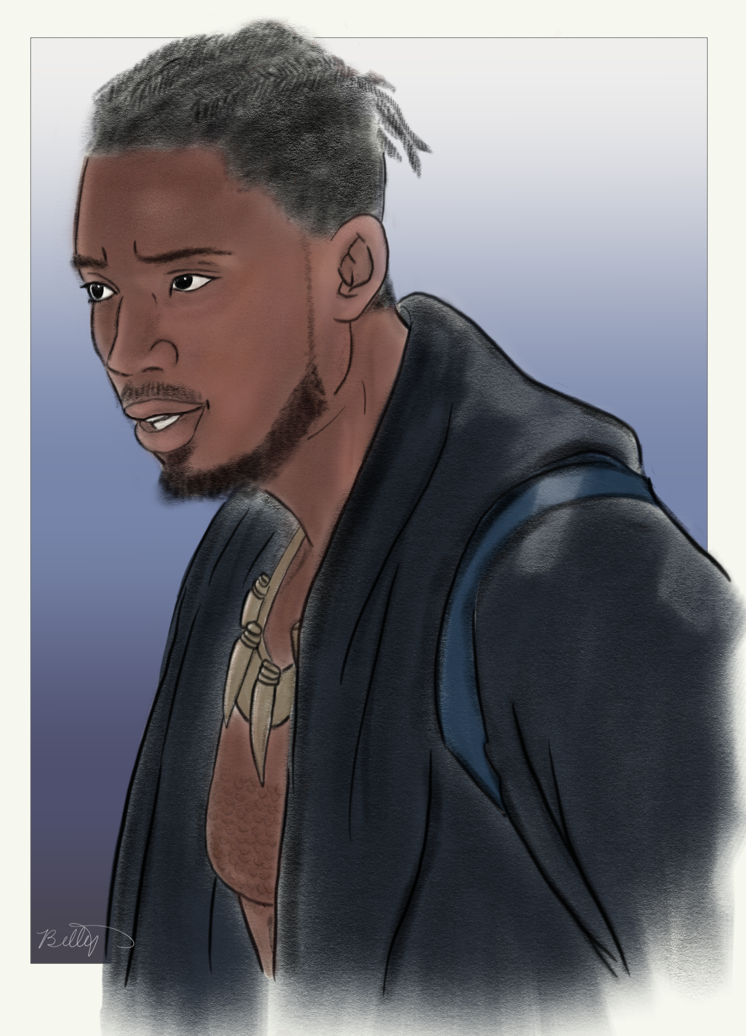 Erik Killmonger Michael Jordan Artwork Wallpapers