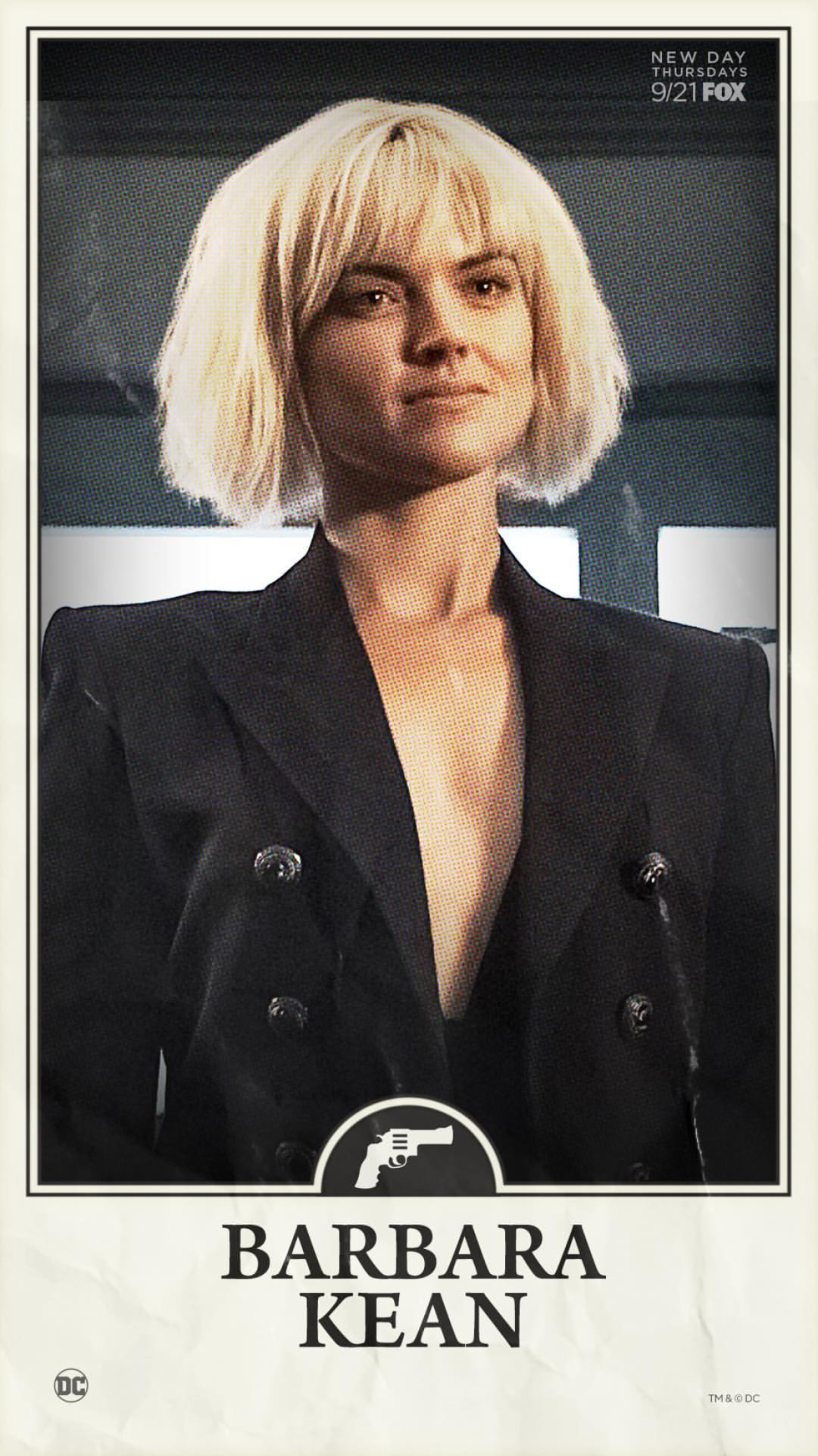 Erin Richards As Barbara Kean In Gotham Wallpapers