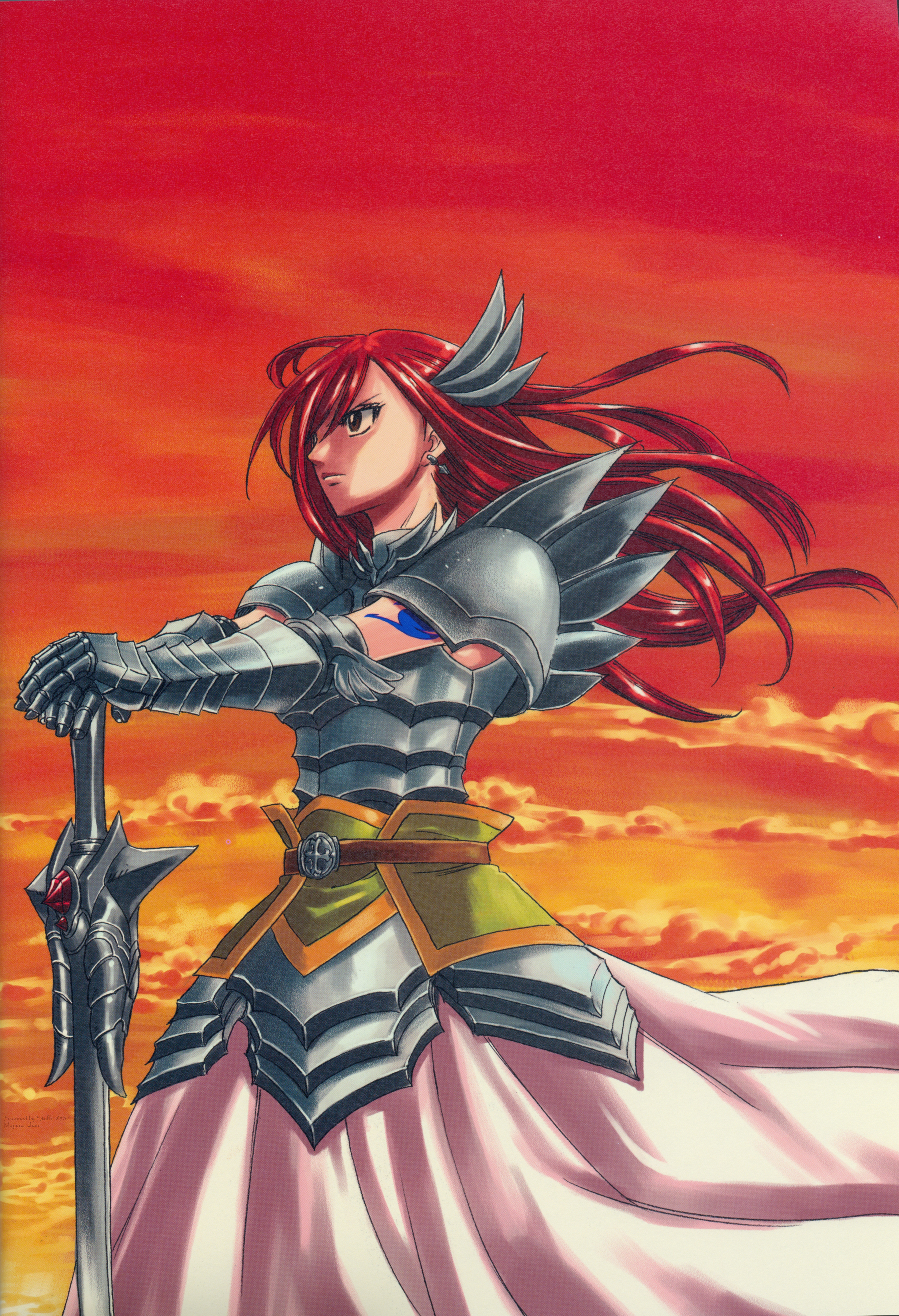 Erza Scarlet Phone Wallpapers