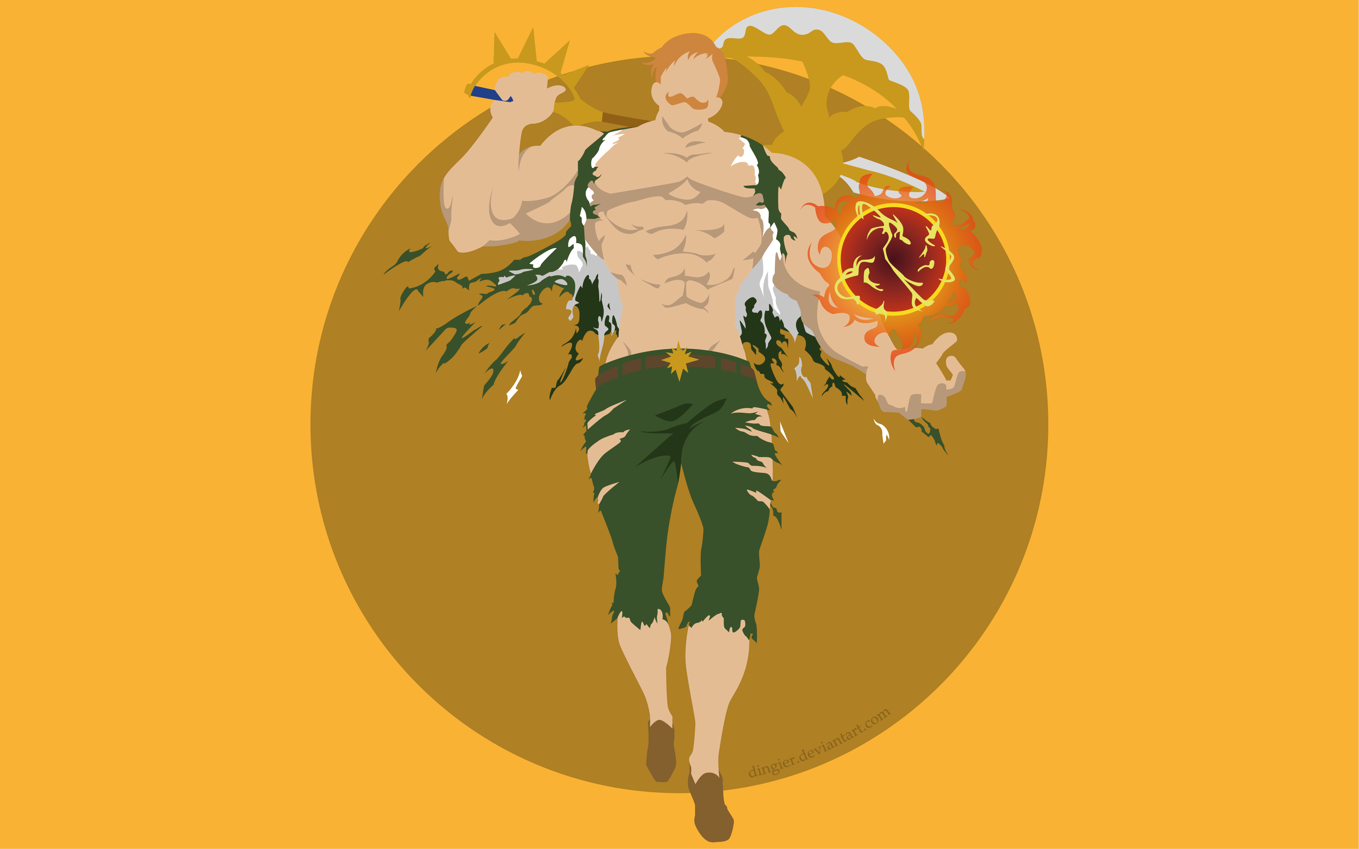 Escanor The Seven Deadly Sins Wallpapers