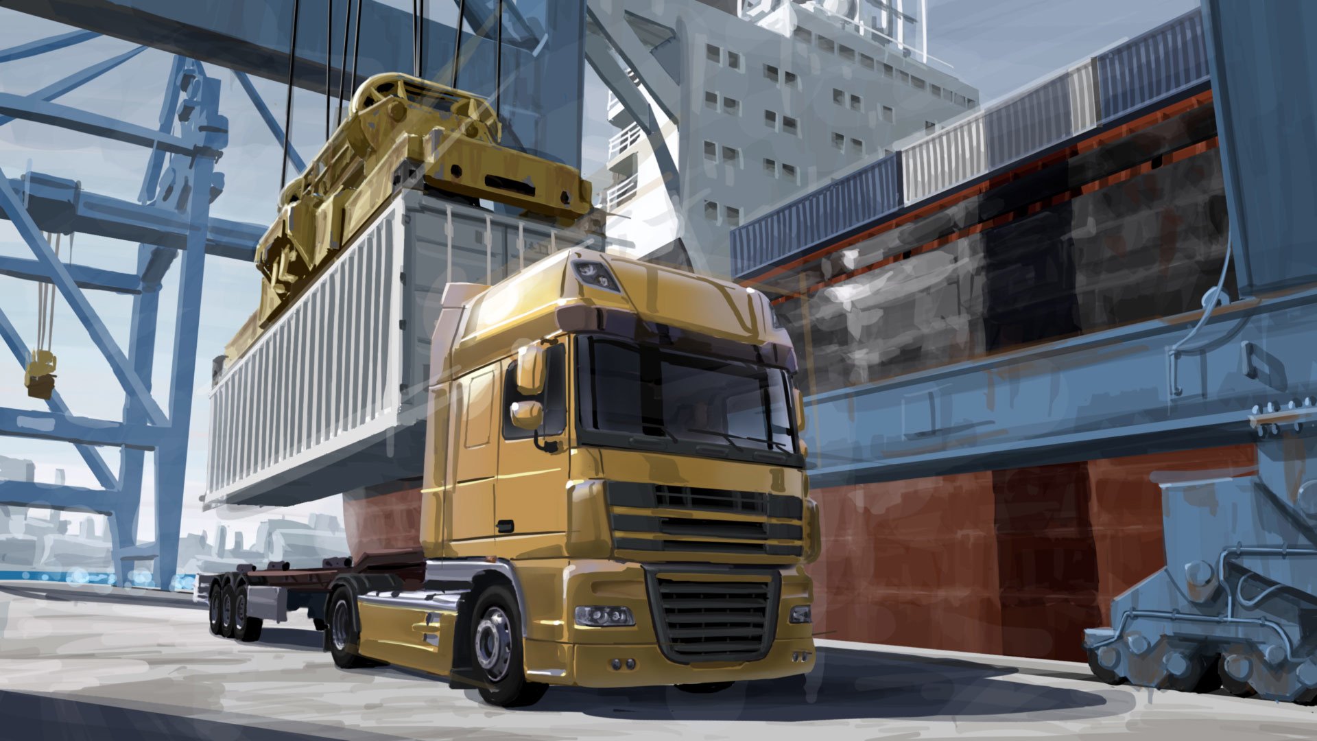 Euro Truck Simulator 2 Wallpapers