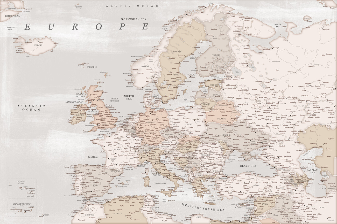 European Map Wallpapers