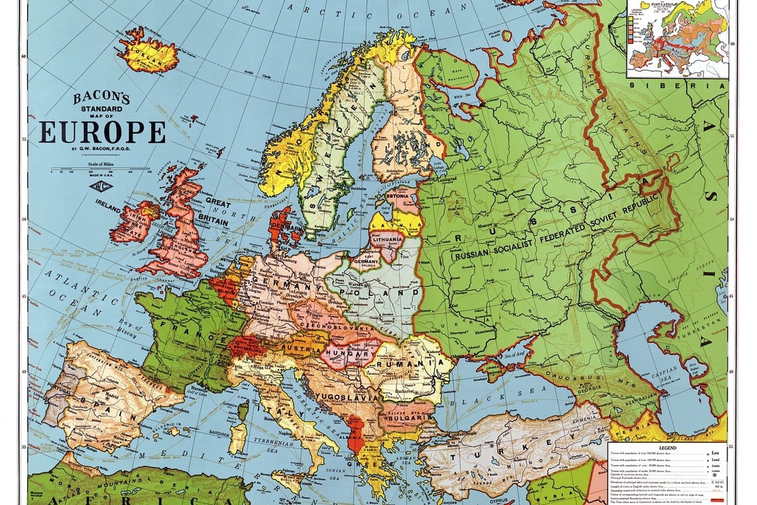 European Map Wallpapers