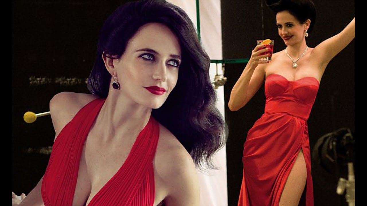 Eva Green Hot In Red Wallpapers