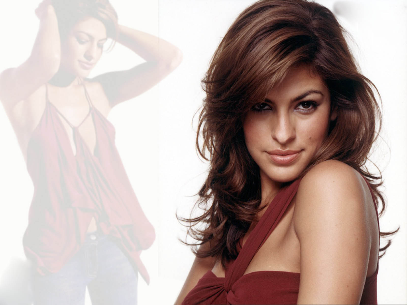 Eva Mendes Brunette 2017 Wallpapers