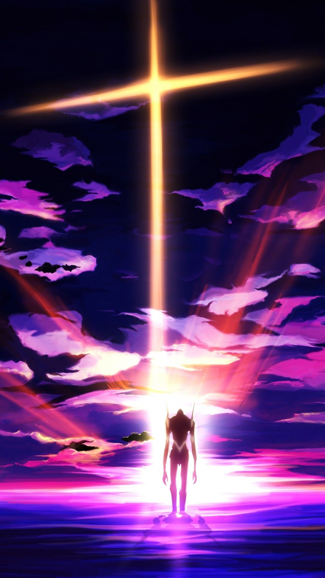 Evangelion Phone Background