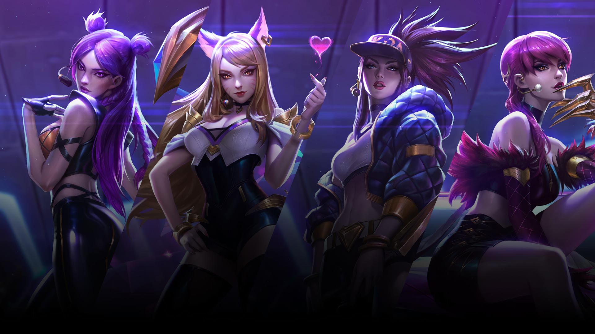 Evelynn 8K K/DA League Of Legends Wallpapers