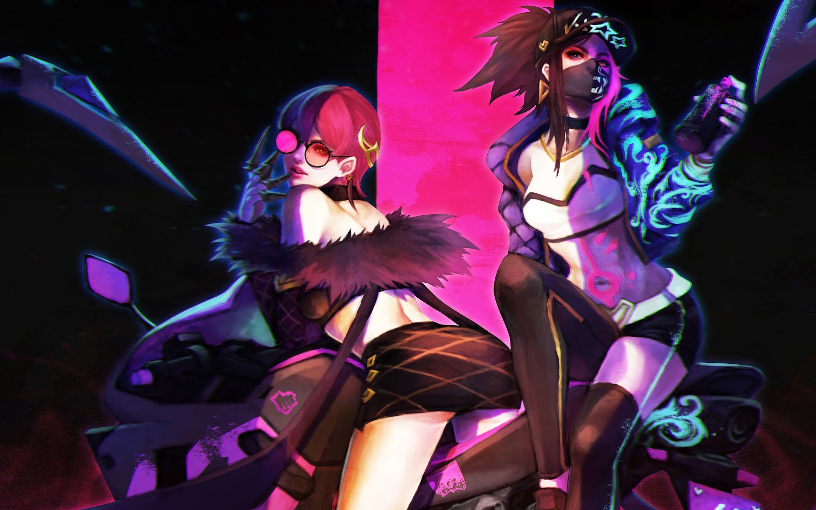 Evelynn 8K K/DA League Of Legends Wallpapers