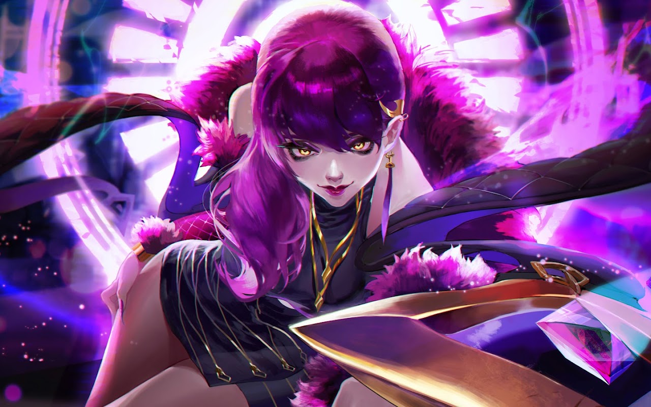 Evelynn 8K K/DA League Of Legends Wallpapers