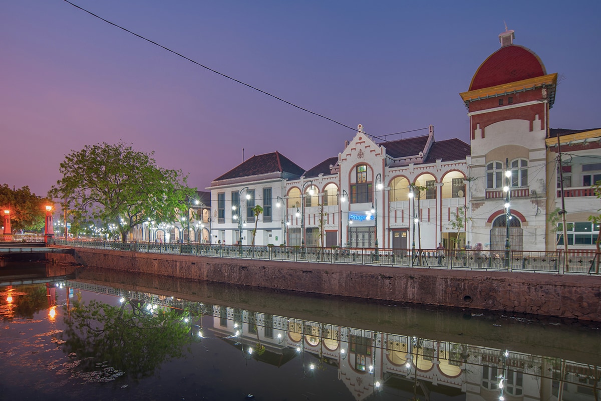 Evening In Semarang City Indonesia Wallpapers