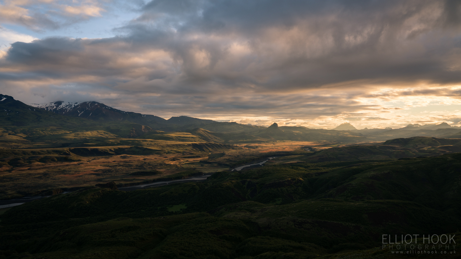 Evening Light Thorsmork Mountains Wallpapers