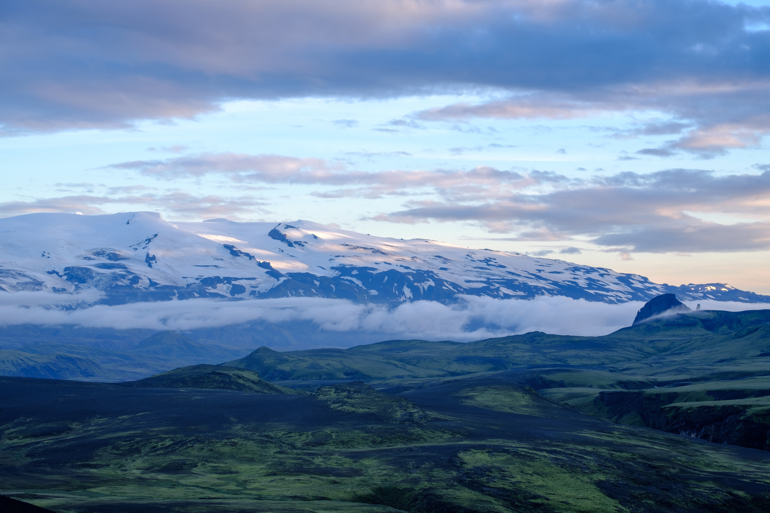 Evening Light Thorsmork Mountains Wallpapers