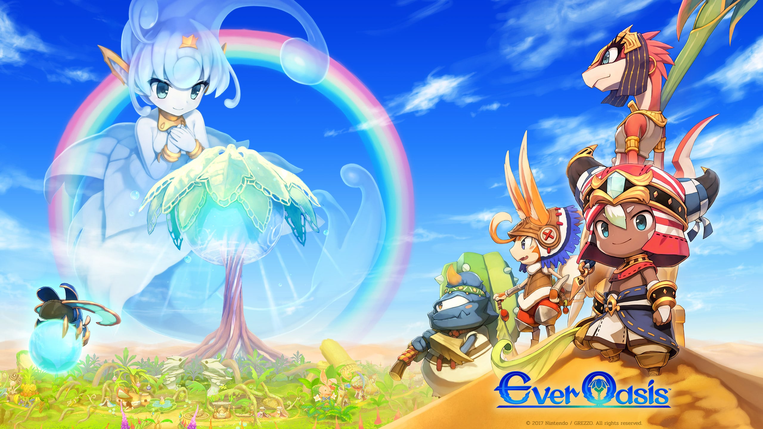 Ever Oasis Wallpapers