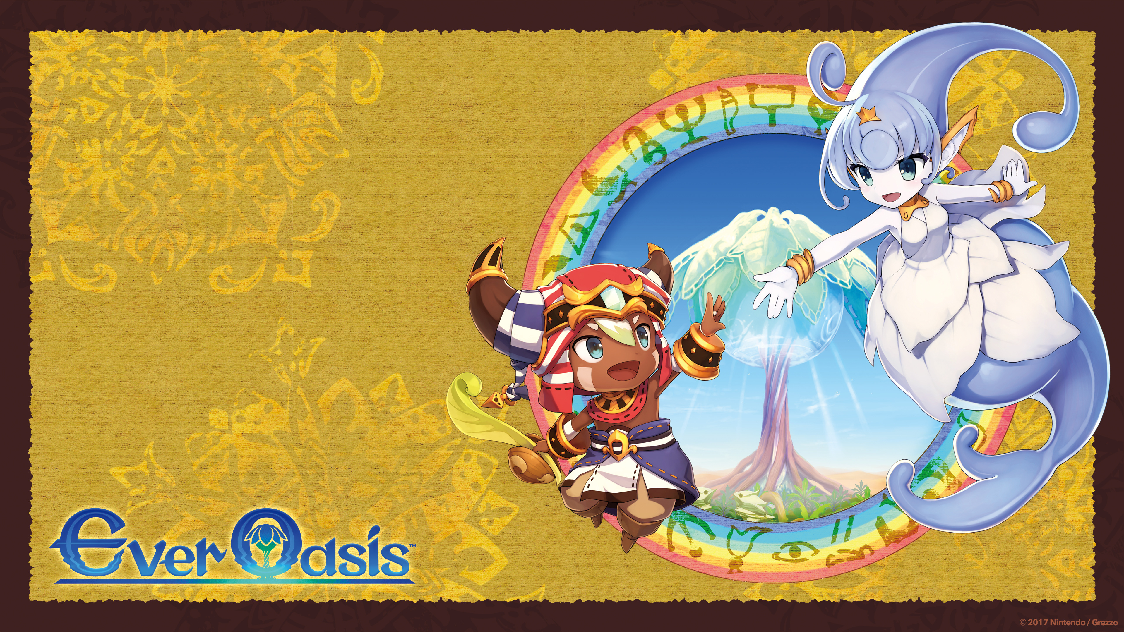 Ever Oasis Wallpapers
