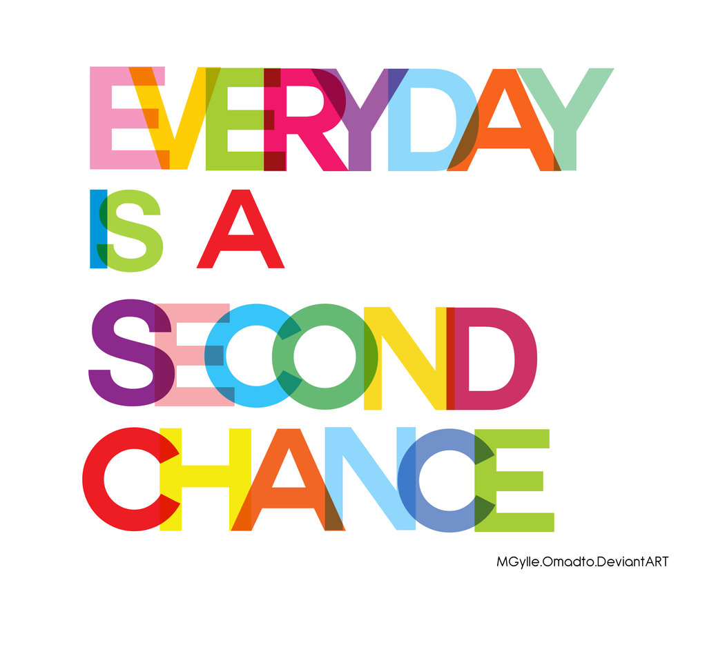 Everyday Is A Second Chance Aesthetic Wallpapers