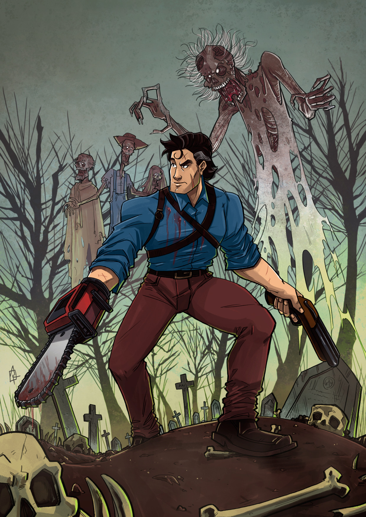 Evil Dead Skull Wallpapers