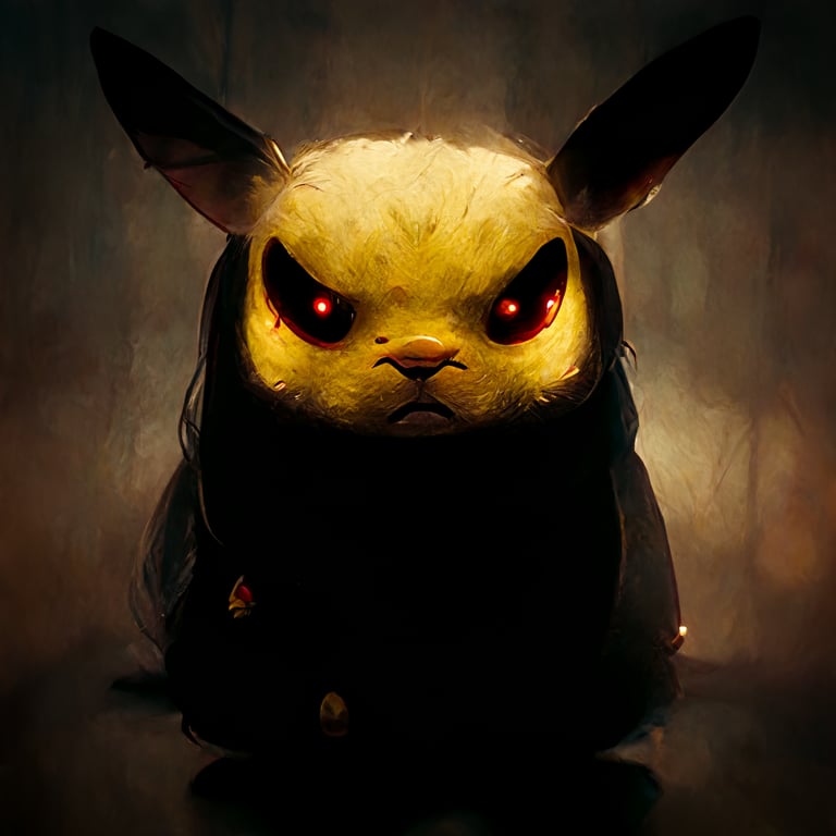 Evil Pikachu Wallpapers