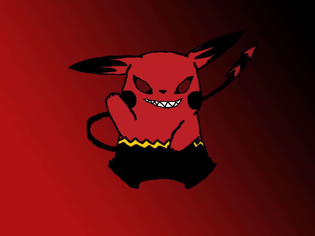 Evil Pikachu Wallpapers