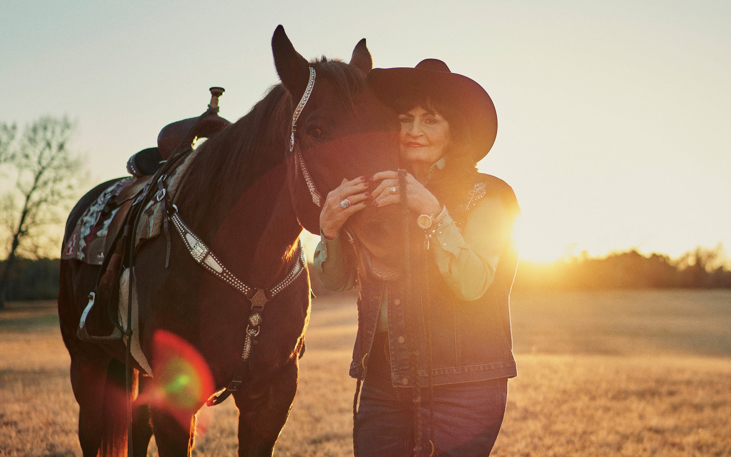 Evil Riding Horse In Sunset Wallpapers