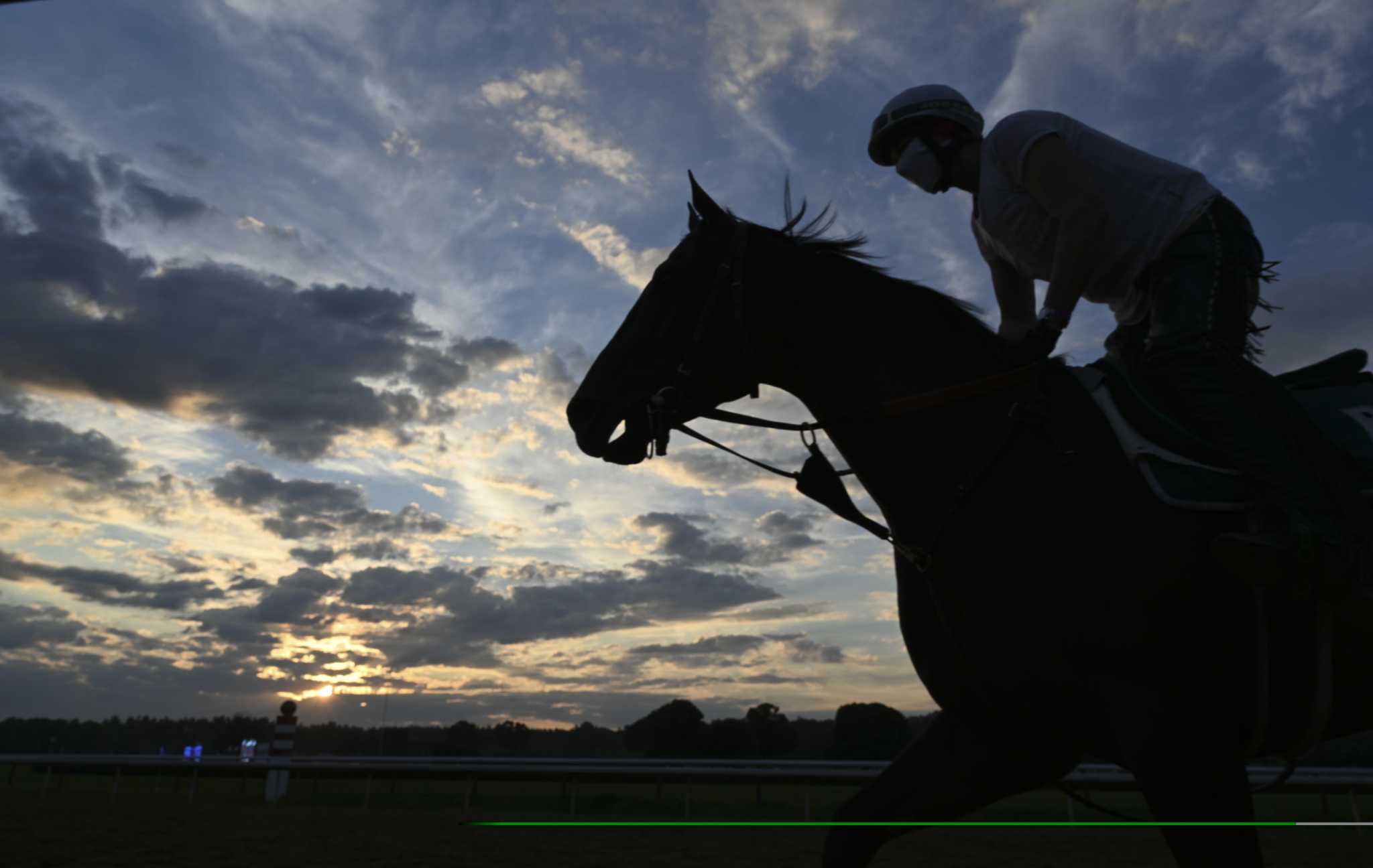 Evil Riding Horse In Sunset Wallpapers