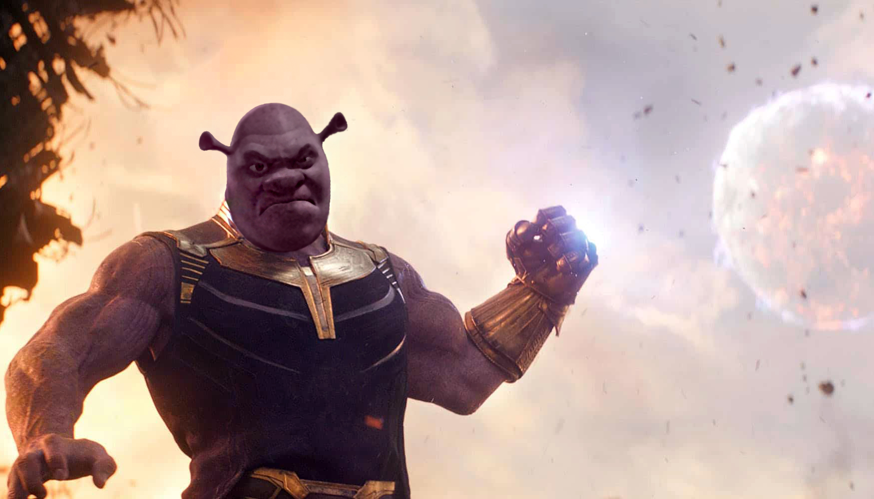 Evil Thanos Smile Wallpapers