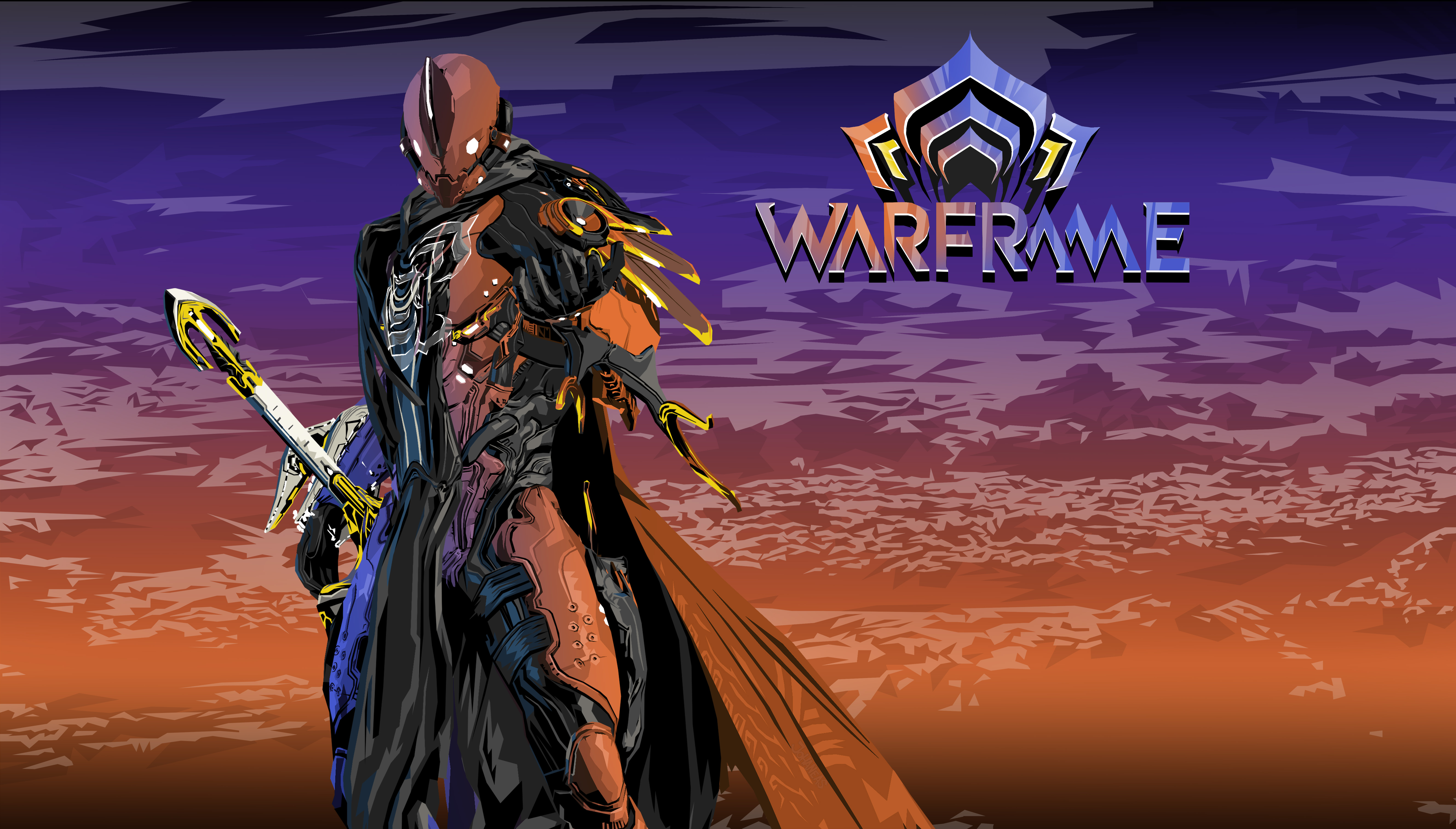 Excalibur Warframe Wallpapers