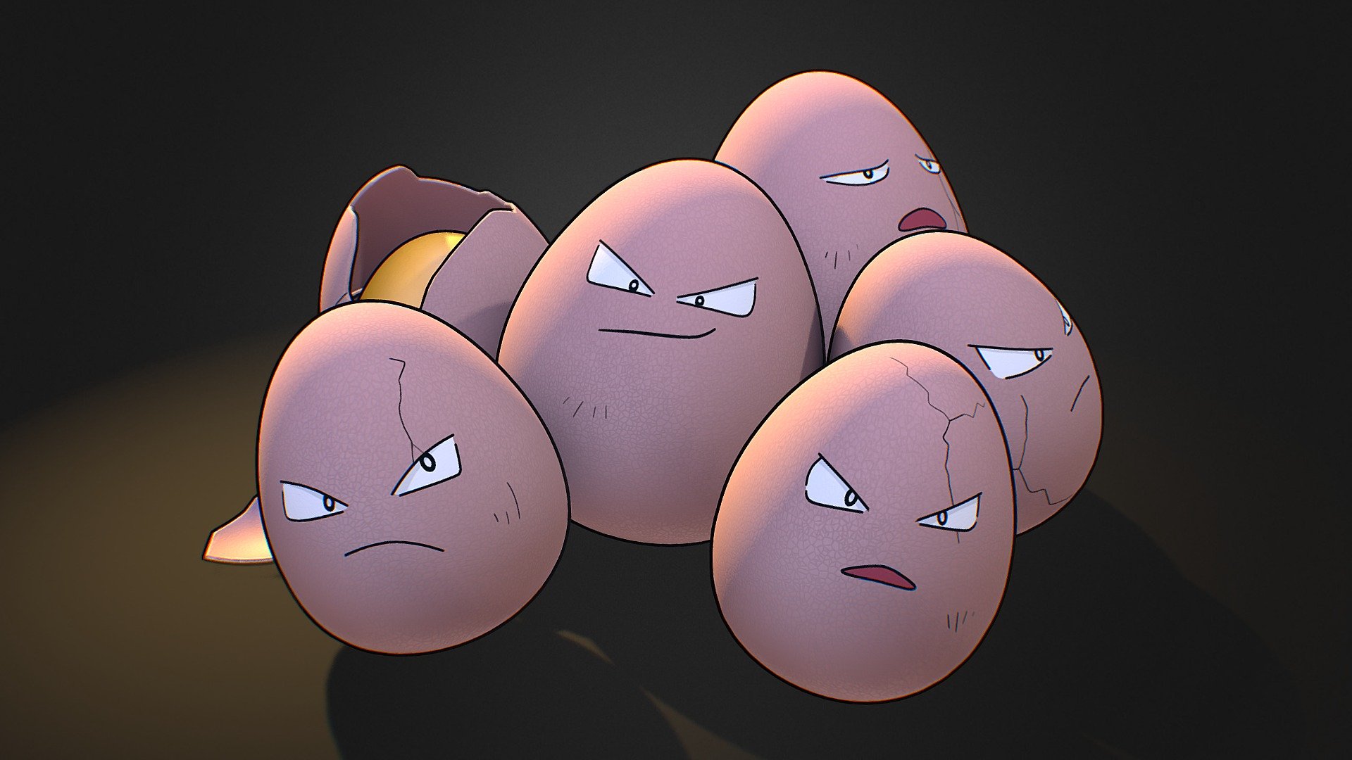 Exeggcute Hd Wallpapers