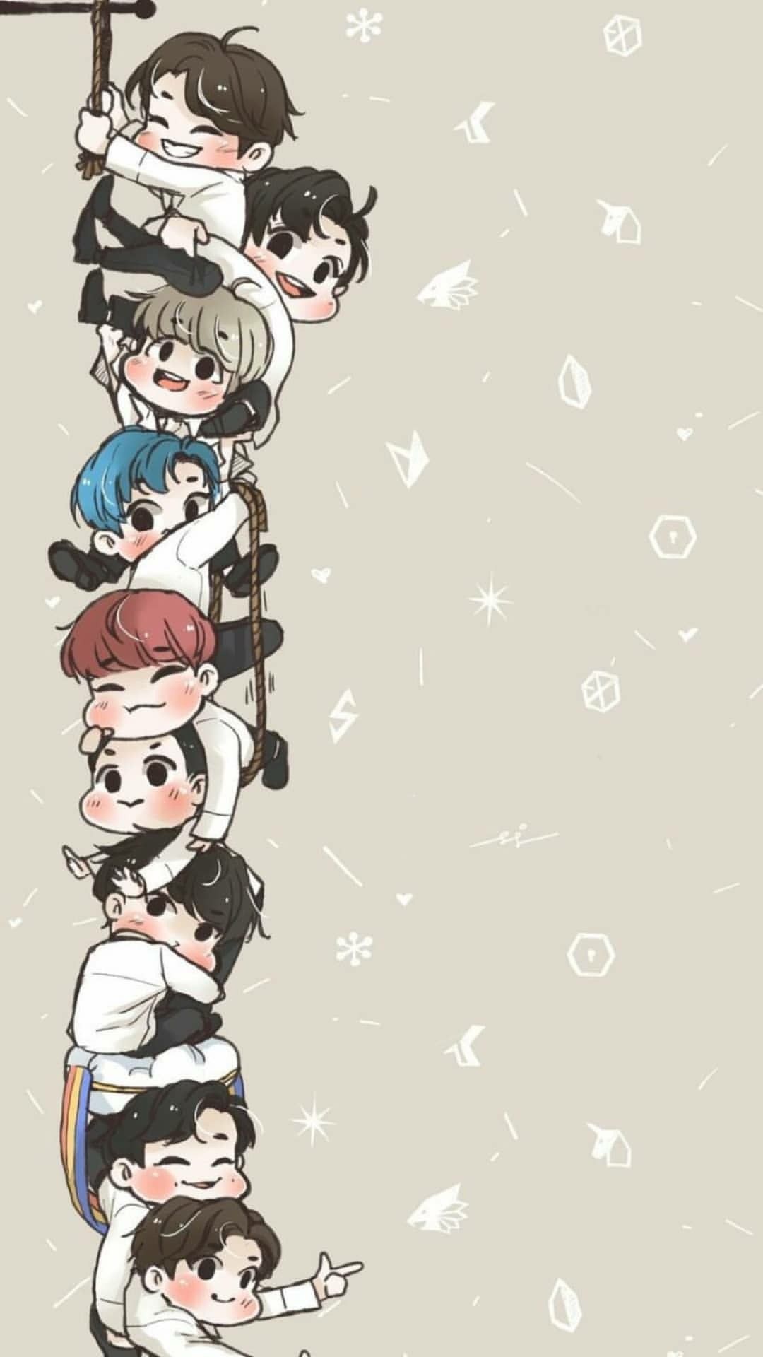 Exo Chibis Wallpapers