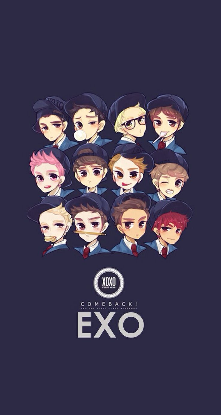 Exo Chibis Wallpapers