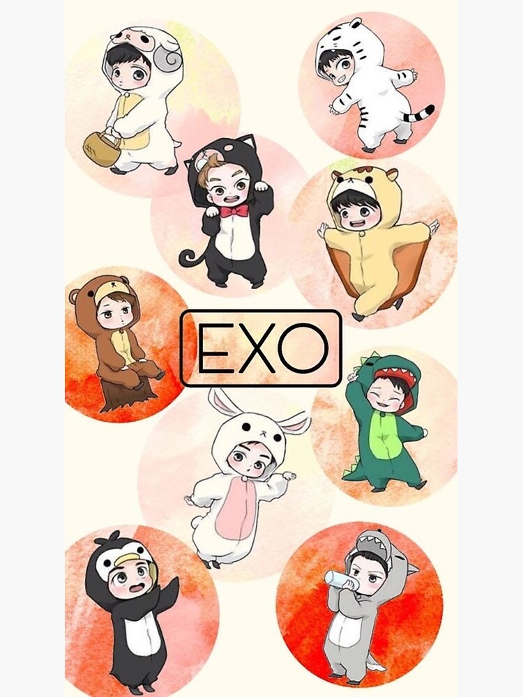 Exo Chibis Wallpapers