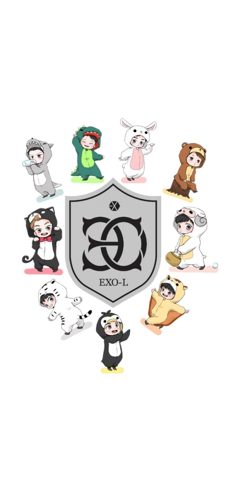 Exo Chibis Wallpapers