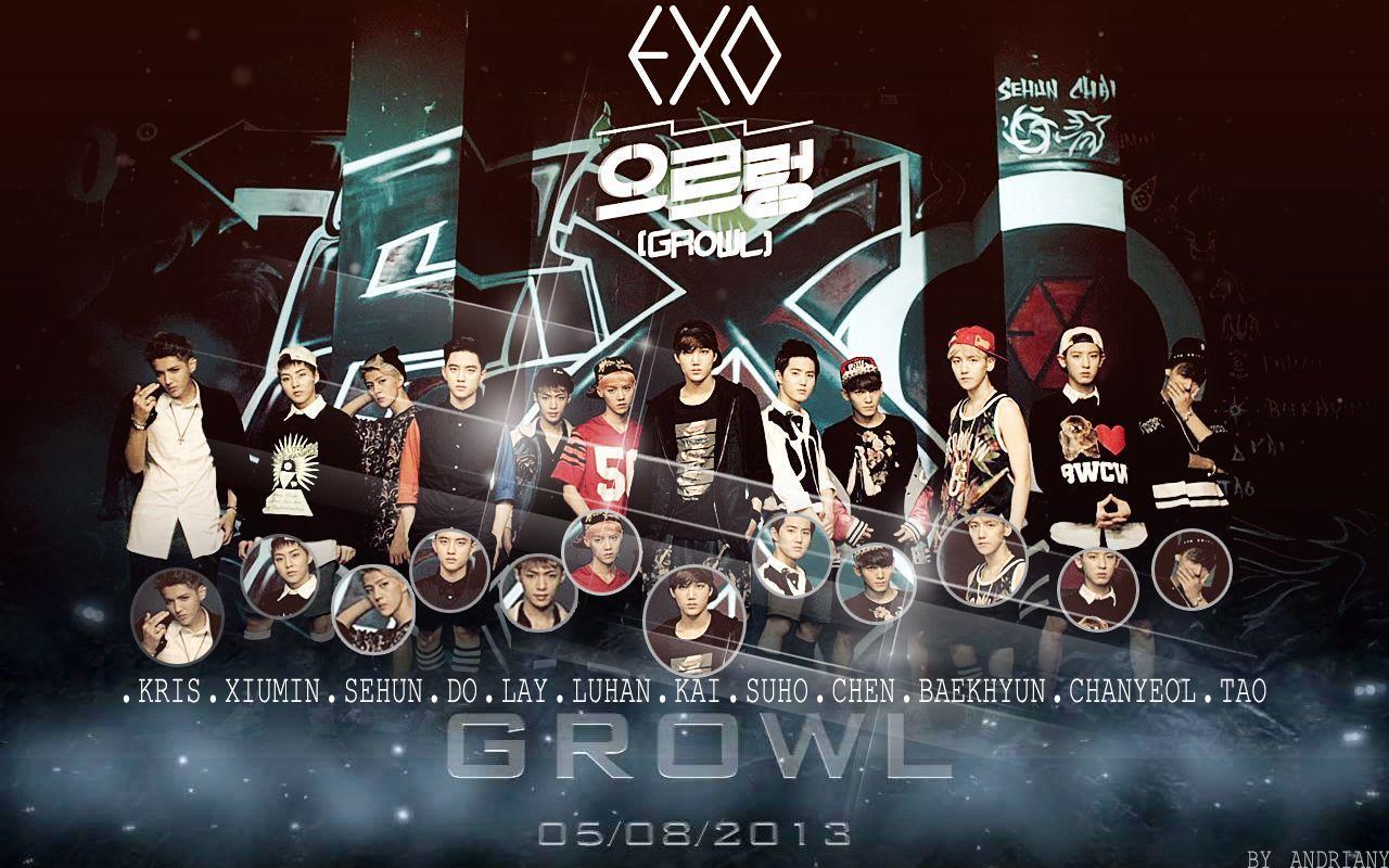 Exo Growl Era Wallpapers