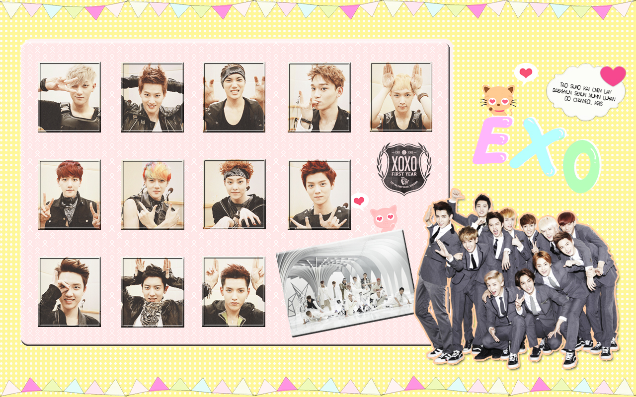 Exo Xoxo Photoshoot Wallpapers