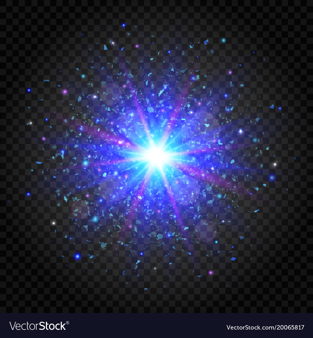 Exploding Star Background