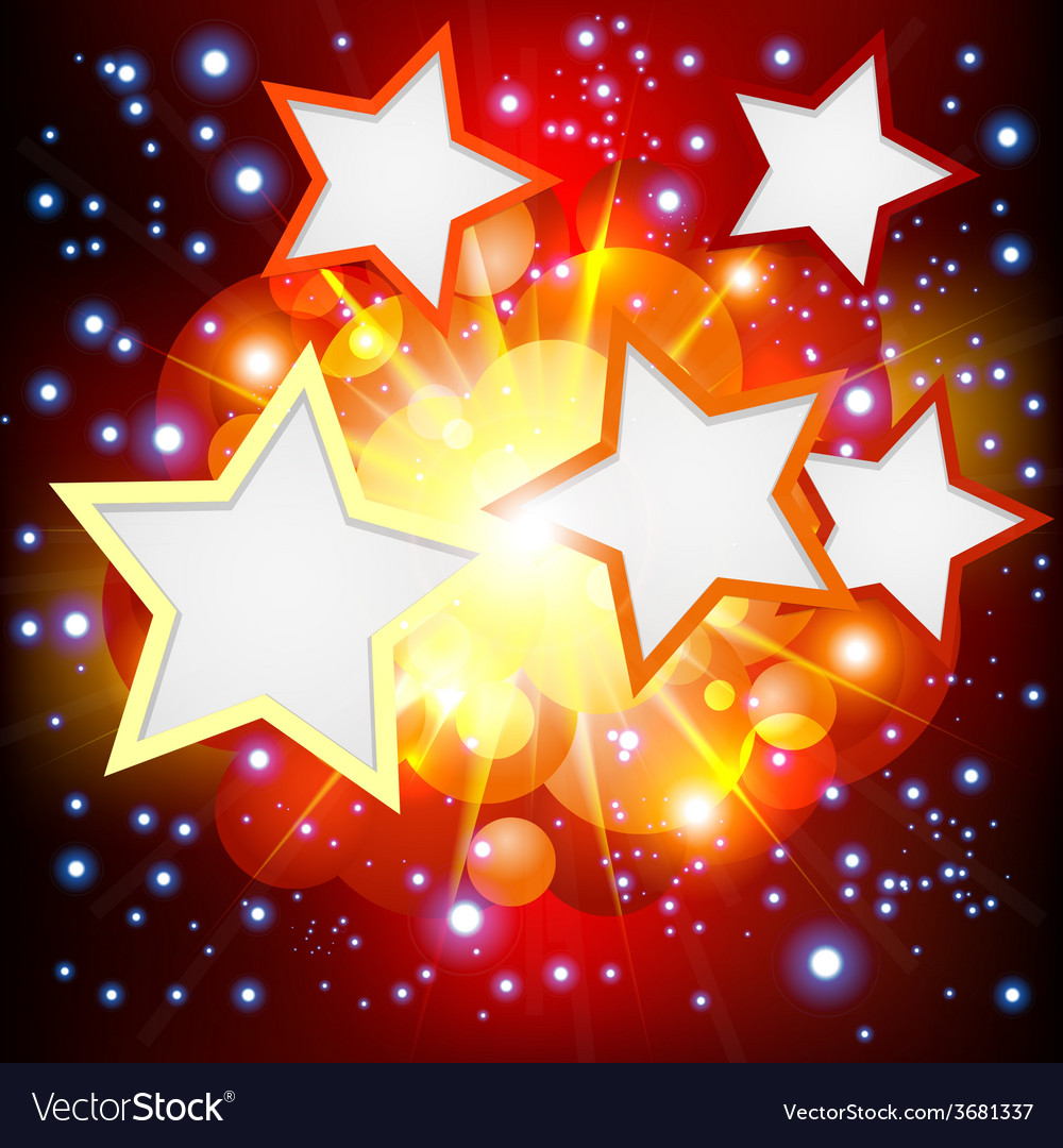 Exploding Star Background