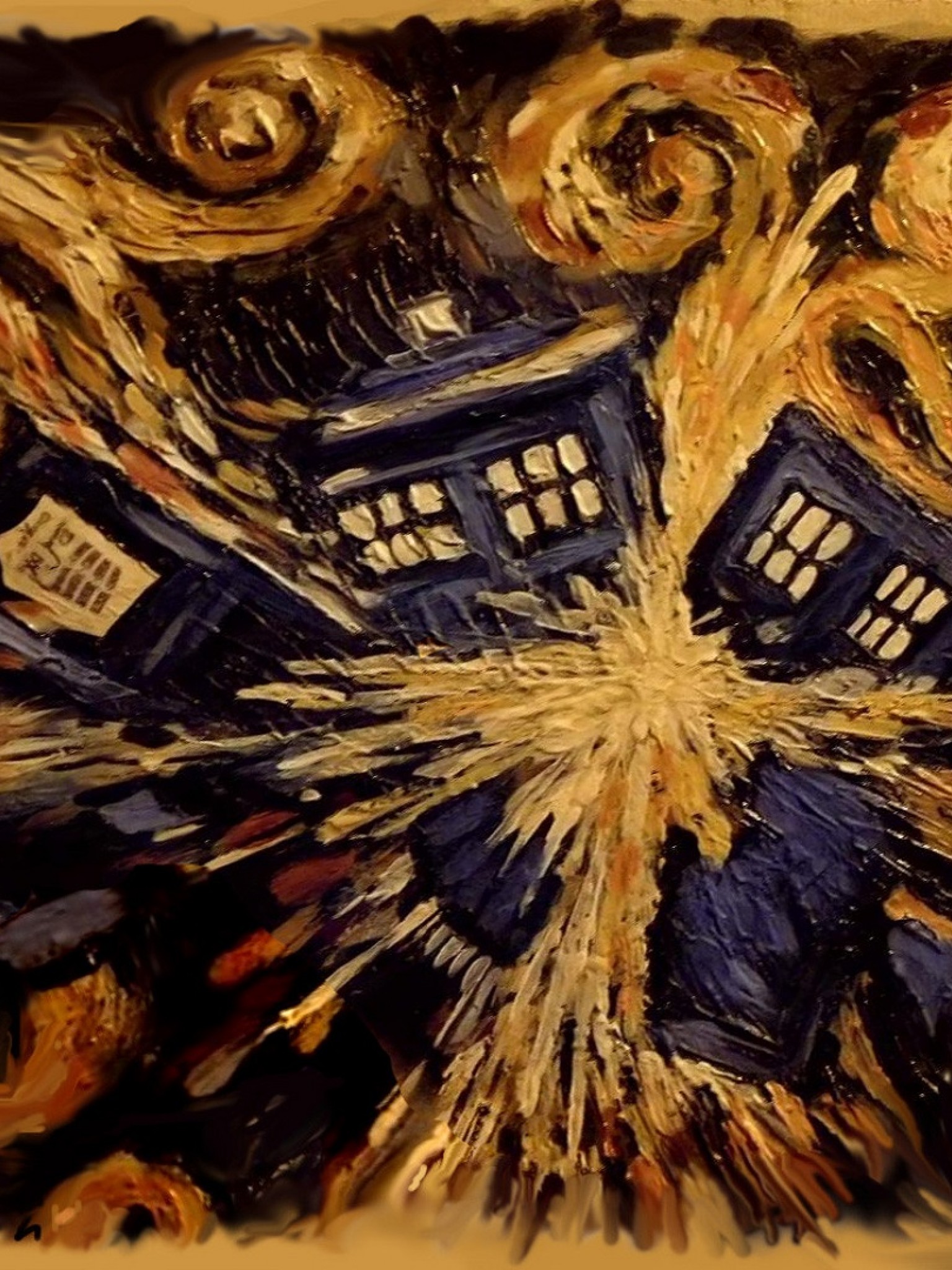 Exploding Tardis Wallpapers