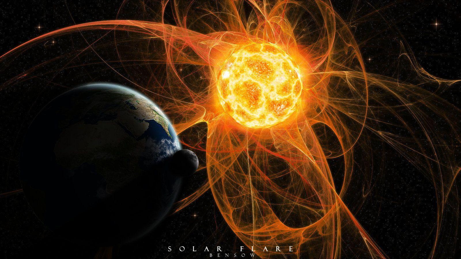 Explosion Solar Flare Wallpapers